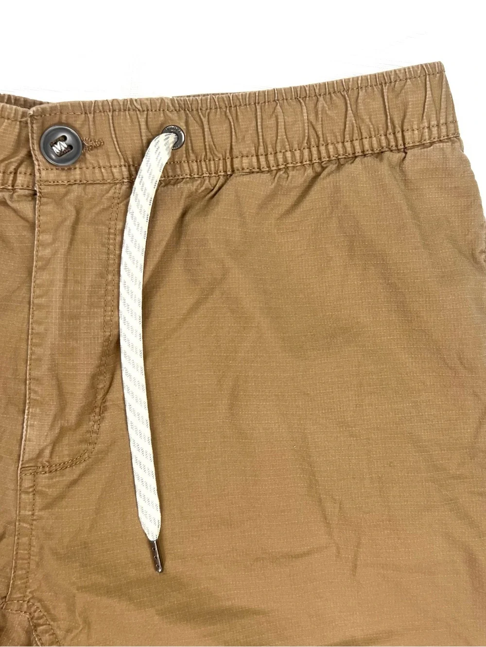Vuori Ripstop Climber Shorts Mens XL Brown V370 Elastic Waist
